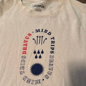 Dravus Graphic Tee in Cream